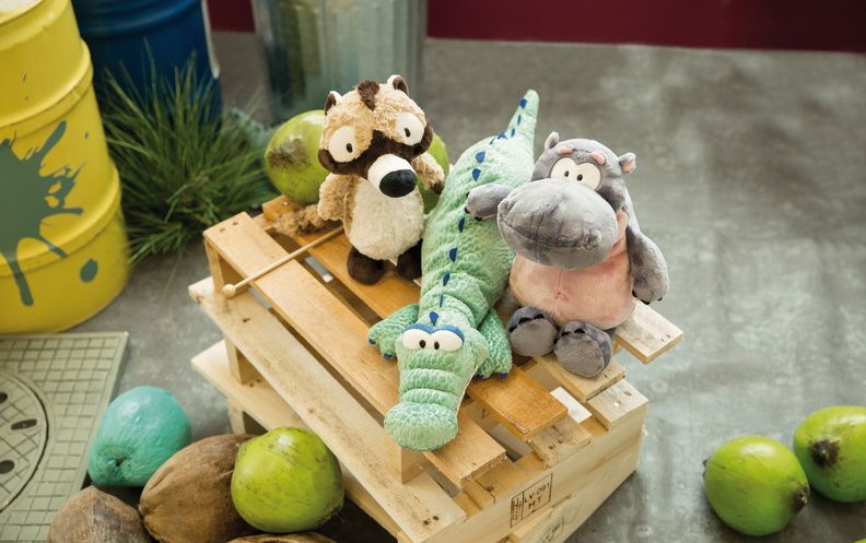  Thú nhồi bông 68cm cá sấu Croco McDile Wild friends Green - 47982|Nici Germany 