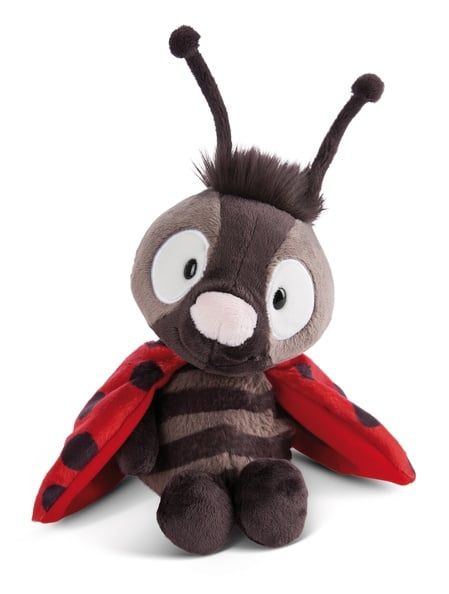  Thú nhồi bông 30cm 48206 NICI Germany Ladybug Lennybug cánh cam GO GREEN 