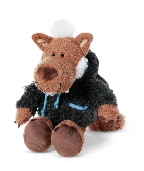  Thú nhồi bông 25cm-sói đội lốt cừu wolf Jolly Hugo-Nici Germany-48532 