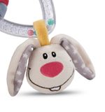  Thú nhồi bông 32x30x6,3cm -comforter & rattle ring Guardian-Bunny 