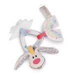  Thú nhồi bông 32x30x6,3cm -comforter & rattle ring Guardian-Bunny 