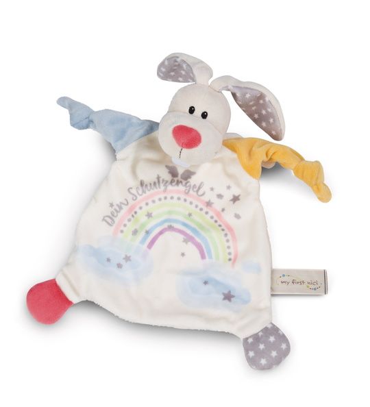  Thú nhồi bông 32x30x6,3cm -comforter & rattle ring Guardian-Bunny 