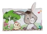  Gối nhồi bông 43x25cm-lừa con donkey Lee Farm friends GREEN-Nici Germany-49036 