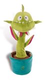  Thú nhồi bông 32cm-carnivorous plant Gisela nhảy múa GREEN Happy Flowers dancing-Nici Germany-49089 