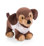  Thú nhồi bông 38cm-chó lạp xưởng dachshund Skida Dog Cosy Winter Pet GREEN-Nici Germany-49320 
