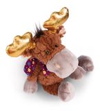  Thú nhồi bông 50cm-nai sừng tấm moose Thure Winter GREEN-Nici Germany-49322 