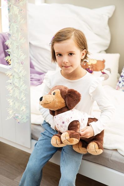  Thú nhồi bông 54cm-chó lạp xưởng dachshund dog Skida Cosy Winter Pet GREEN-Nici Germany-49323 