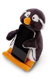  Thú nhồi bông 19x14x18cm-đế điện thoại cánh cụt penguin Stas Winter NICI GO GREEN-Nici Germany-49354 