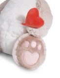  Thú nhồi bông 35cm-mèo Love cat bông fluffy GREEN-Nici Germany-49409 