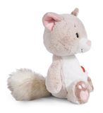  Thú nhồi bông 35cm-mèo Love cat bông fluffy GREEN-Nici Germany-49409 