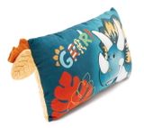  Thú bông 43x25cm khủng long ba sừng Triceratop Dinosaur Cerastupsy gối bông cushion DINO NICI GREEN | NICI-49470 