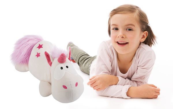  Đồ chơi thú bông 35cm kỳ lân Unicorn Theodor super soft sitting siêu mềm mịn kiểu ngồi | NICI-49487 