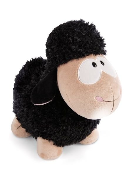  Thú nhồi bông 45cm 49681 |sheep black WoolyGang cừu đen|NICI Germany Go Green 