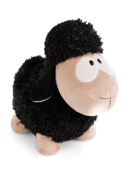  Thú nhồi bông 45cm 49681 |sheep black WoolyGang cừu đen|NICI Germany Go Green 