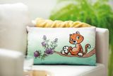  Đồ chơi thú nhồi bông gối 43x25cm cọp tiger Mandarina 