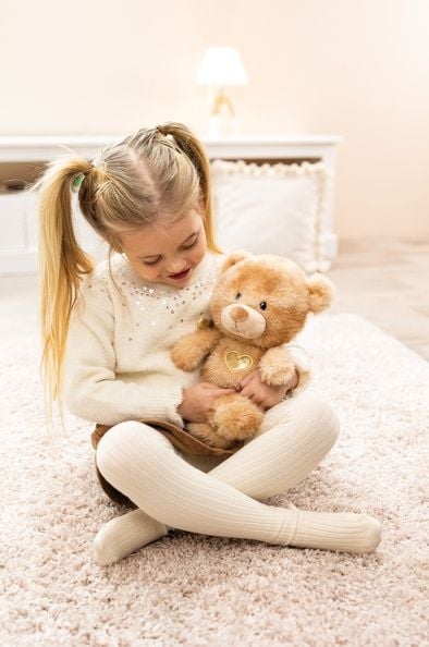  Thú nhồi bông 28cm 61184 |Angel bear La La Bearie gấu|NICI Germany 