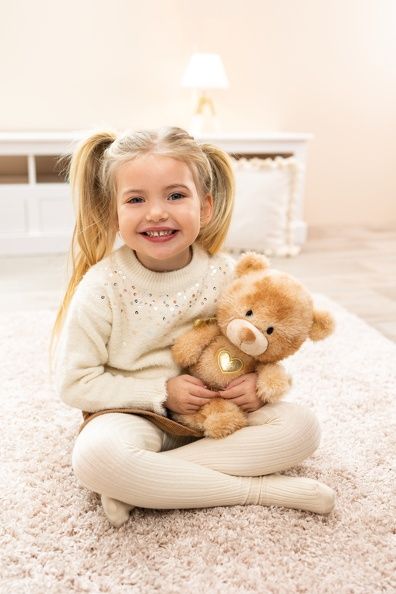  Thú nhồi bông 28cm 61184 |Angel bear La La Bearie gấu|NICI Germany 