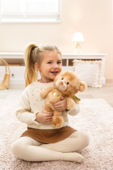 Thú nhồi bông 28cm 61184 |Angel bear La La Bearie gấu|NICI Germany 