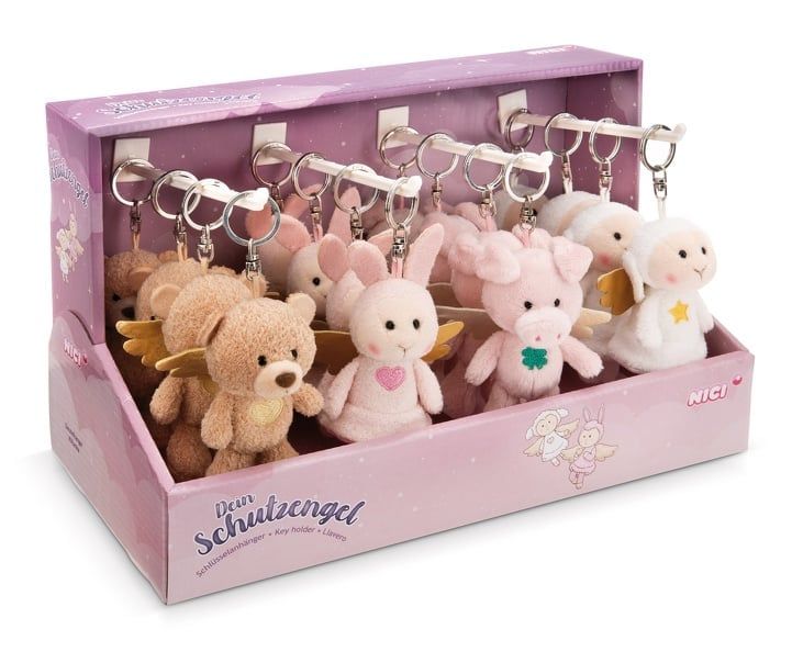  Thú nhồi bông 10cm 61185 |guardian angels thiên thần hộ mệnh|NICI Germany 
