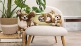  Thú nhồi bông 35cm 61214 |sloth Slobby bé lười|NICI Germany 