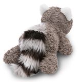  61303-Thú bông NICI Germany GREEN gấu mèo Lenno siêu mềm mịn | Soft toy Raccoon Lenno 45cm lying |Dreamy Winter 