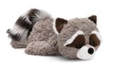  61303-Thú bông NICI Germany GREEN gấu mèo Lenno siêu mềm mịn | Soft toy Raccoon Lenno 45cm lying |Dreamy Winter 