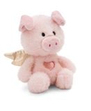  Thú nhồi bông 28cm 61451 |Guardian Angel pig La La Piggie thiên thần hộ mệnh heo hồng may mắn |NICI Germany 