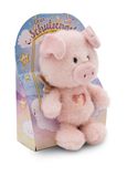  Thú nhồi bông 28cm 61451 |Guardian Angel pig La La Piggie thiên thần hộ mệnh heo hồng may mắn |NICI Germany 