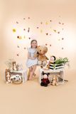  Thú nhồi bông 50cm 61456 |Floral rabbit Jelly Bunny thỏ tai dài in hoa |NICI Germany 