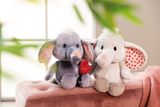 Thú nhồi bông 32cm NICI Germany GREEN Voi xám LOVE - NICI 61486 