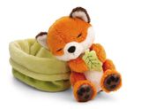  Thú nhồi bông 12cm 61580 |Sleeping Pets Forest thú rừng ngủ ngoan|NICI Germany 