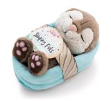 Thú nhồi bông 12cm 61580 |Sleeping Pets Forest thú rừng ngủ ngoan|NICI Germany 