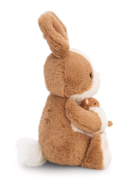  Thú nhồi bông 25cm 61631 |rabbit Hopsala child thỏ mẹ ôm con|NICI Germany 