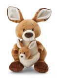  Thú nhồi bông 25cm 61716 |NICI Germany kangaroo Kelly mẹ bé 