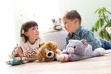  Thú nhồi bông 30cm 62149 |Dog brown duck lying chó săn vịt nằm|NICI Germany 