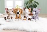  Thú nhồi bông 35cm 62154 |Dog sitting chó vàng ngồi|NICI Germany 