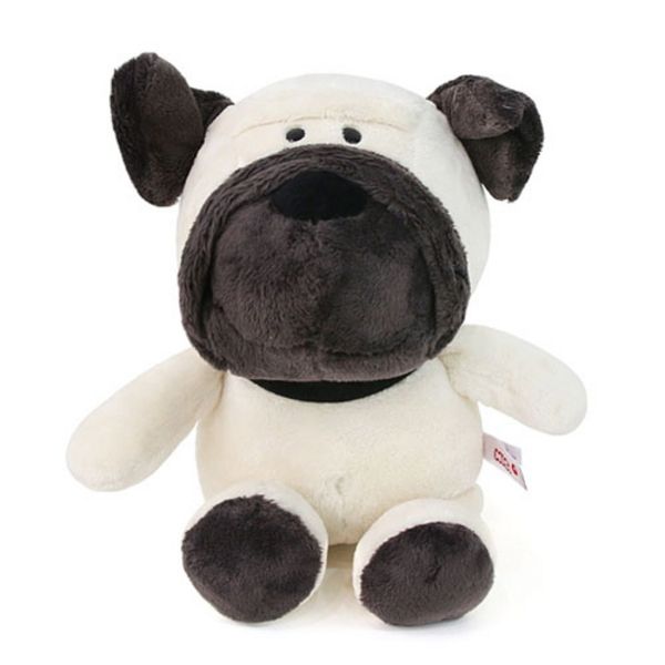  Thú nhồi bông 25cm-chó pug mặt xệ-Nici Germany-88682 