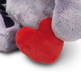  Thú nhồi bông 48cm NICI Germany GREEN Voi xám LOVE - NICI 61488 