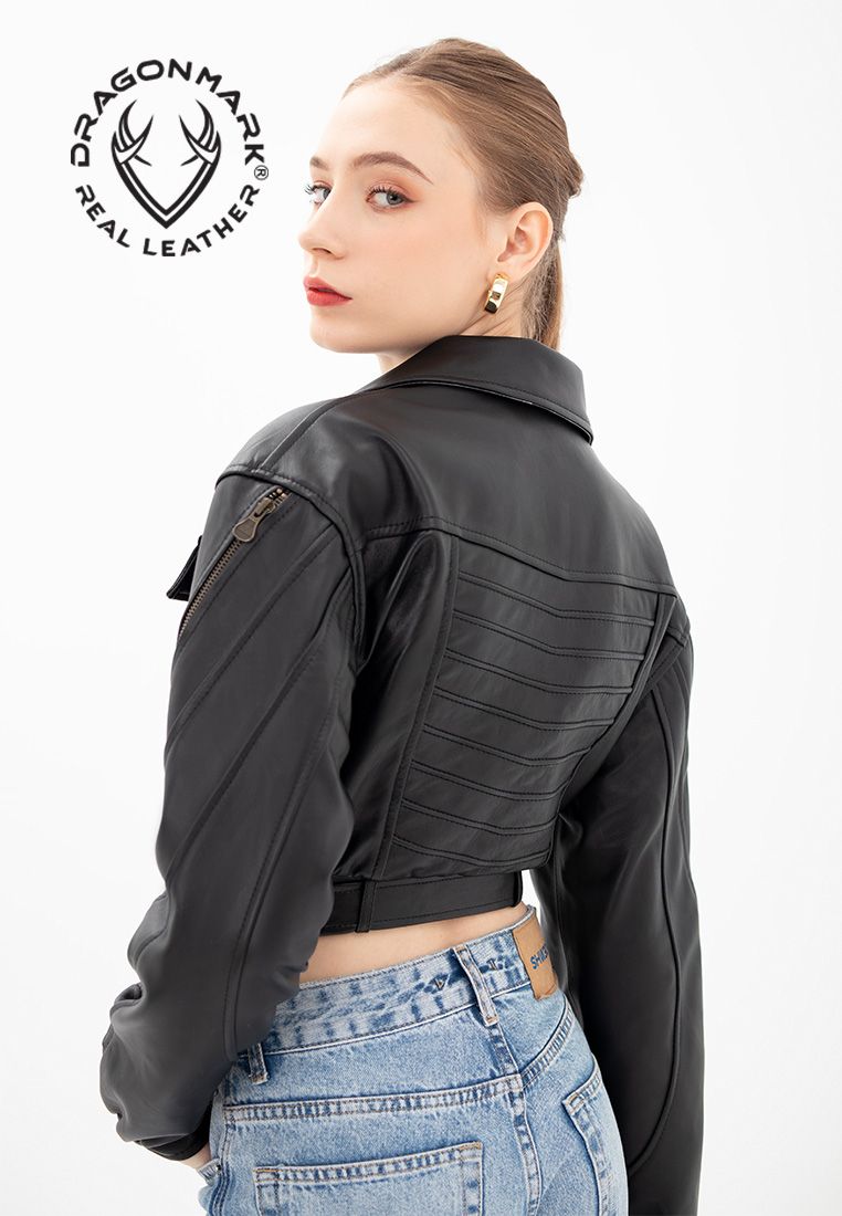 Áo Da Nữ Bomber Xịn BX1