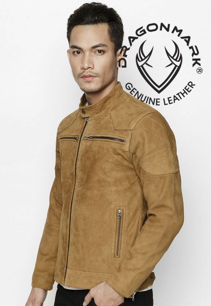 Áo Khoác Da Lộn Nam AKD169