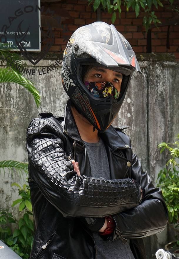 Áo Khoác Da Nam Cá Sấu T1