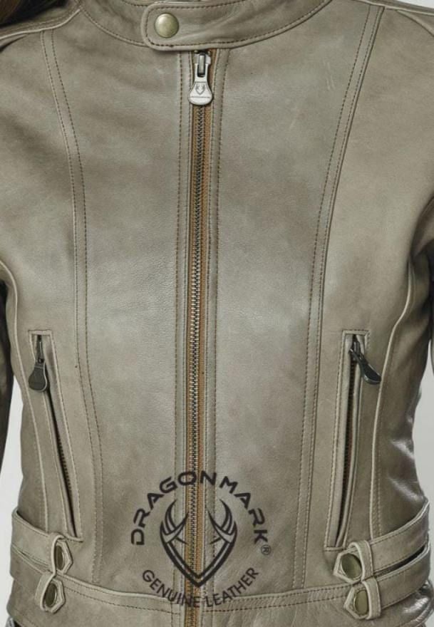 Áo Da Nữ Lửng X11