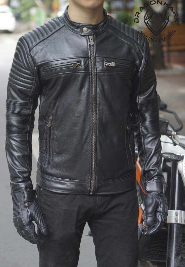 Áo Da Thật AKD188