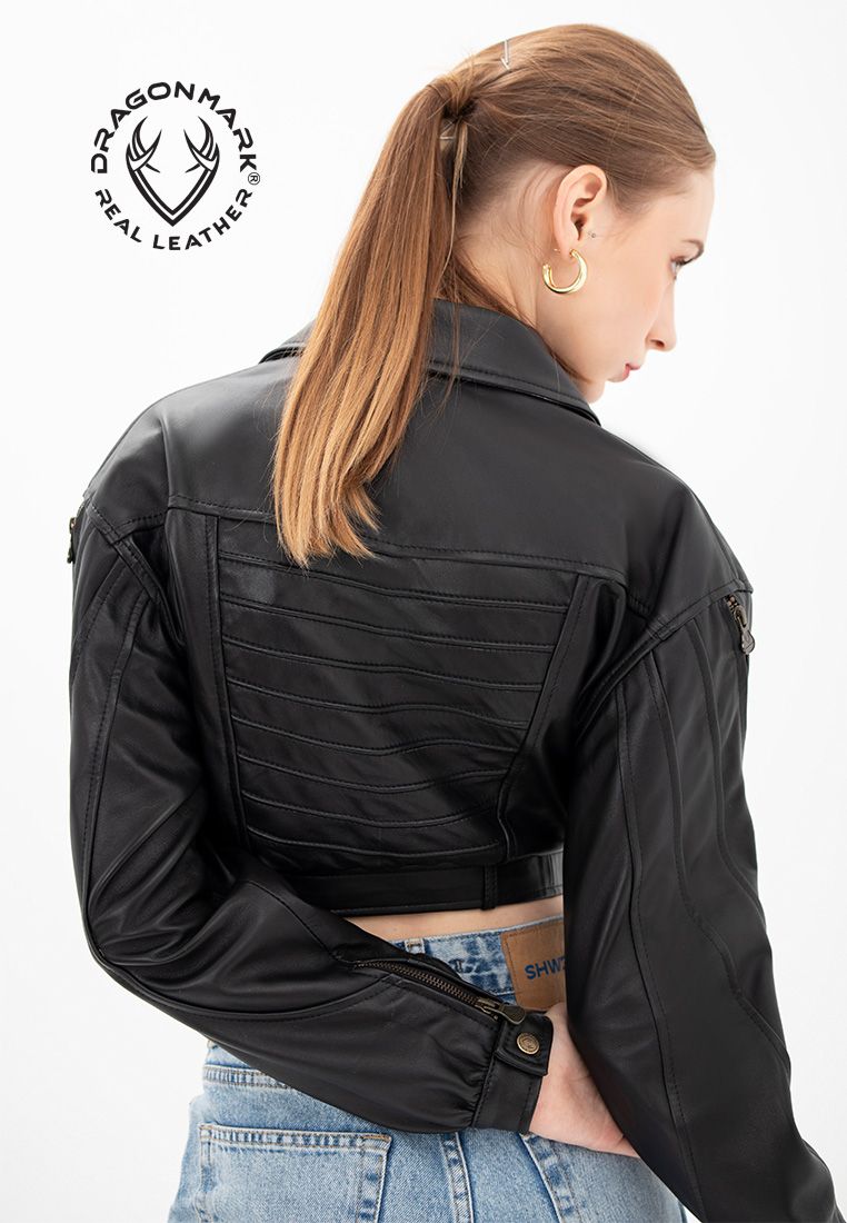 Áo Da Nữ Bomber Xịn BX1