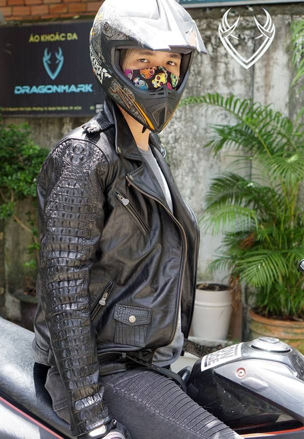 Áo Khoác Da Nam Cá Sấu T1