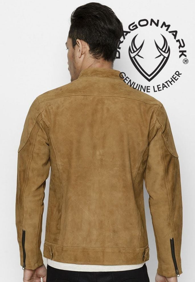 Áo Khoác Da Lộn Nam AKD169