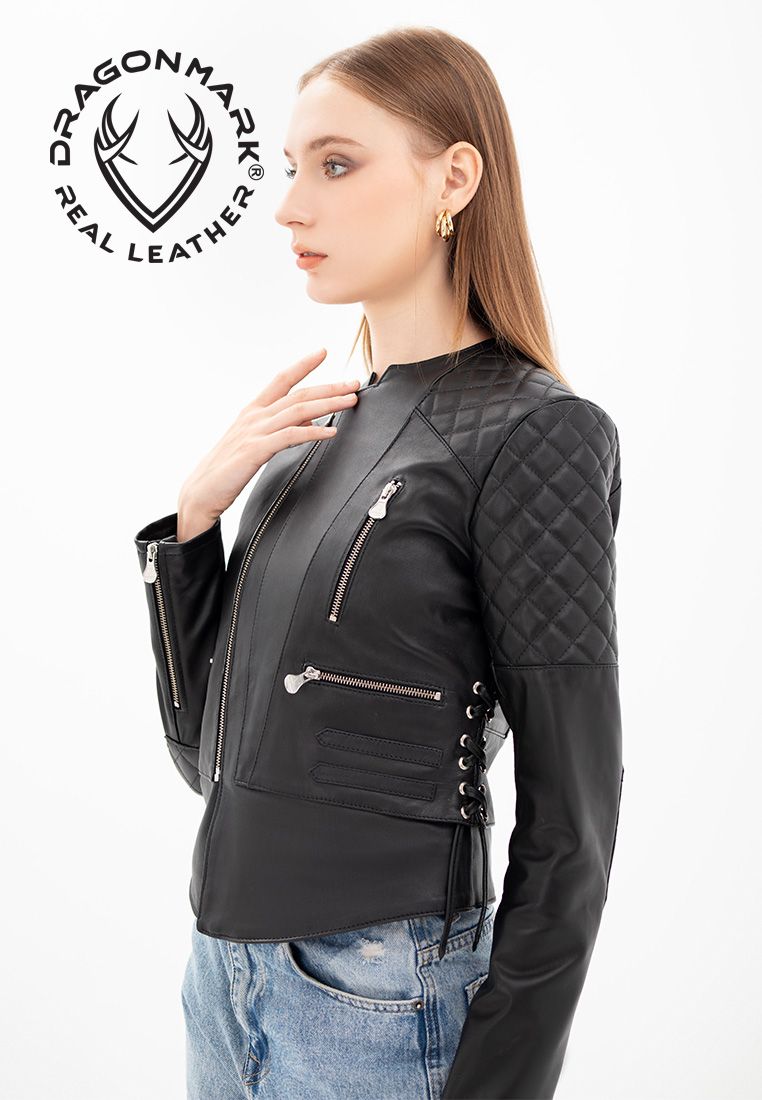 Áo Khoác Da Nữ Cao Cấp TX02