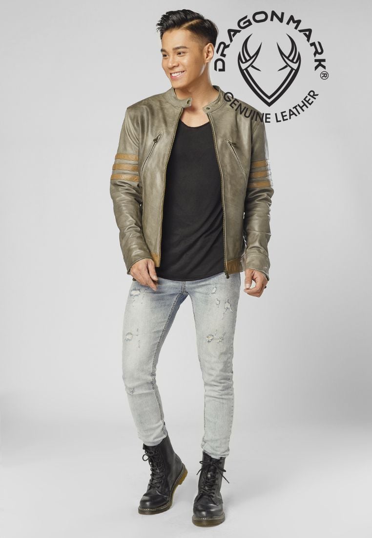 Áo Khoác Da Nam Cao Cấp - LoGaN