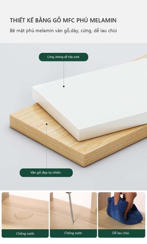 Tủ quần áo đơn nhỏ thiết kế sang trọng hiện đại - GP345 - Nội Thất IGA Việt Nam