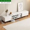 Kệ Tivi 1 Cánh Mở 2 Ngăn Kéo Trắng - GP324 - Thêm Sang Trọng Cho Phòng Khách
